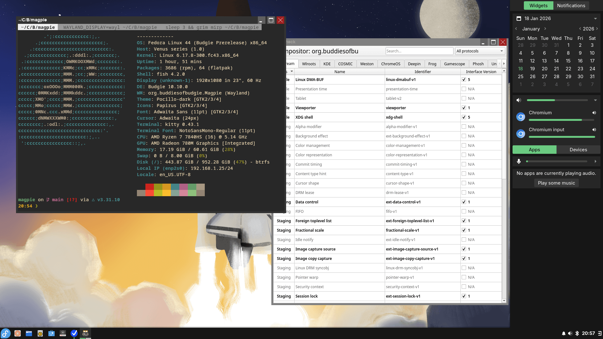 Chirp #2: Getting "Sloppy" with Window Focus and Experimental with Mir
