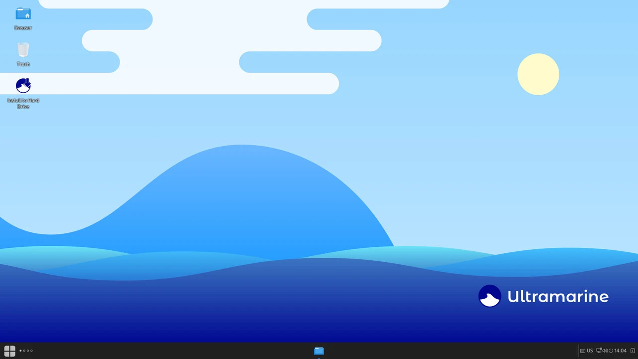 Ultramarine Linux screenshot